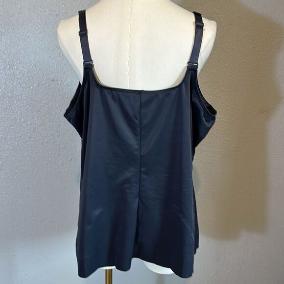 Bundle Ruby ribbon dark blue 1833 lace cami and beige demiette 3029 size 50 - Picture 7 of 16